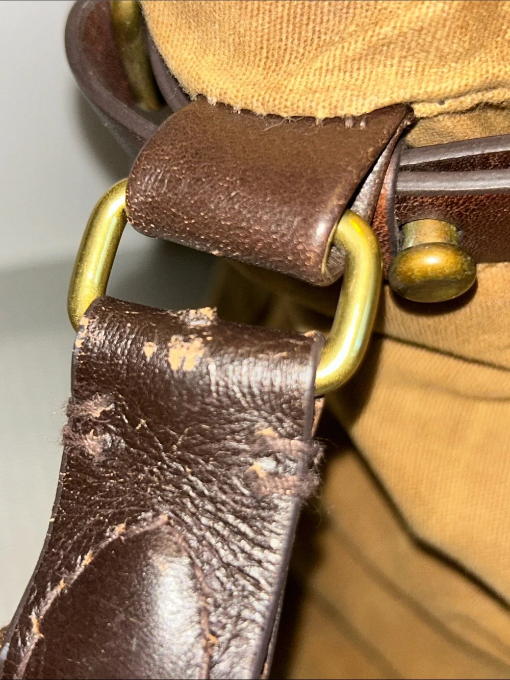 Vintage JCrew Abingdon messenger bag